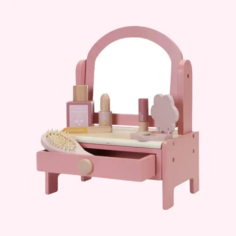 Wooden makeup toys