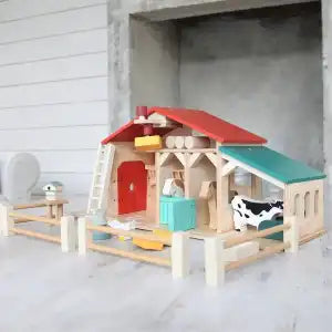 Wooden Farmyard Toys - Zidar Kid
