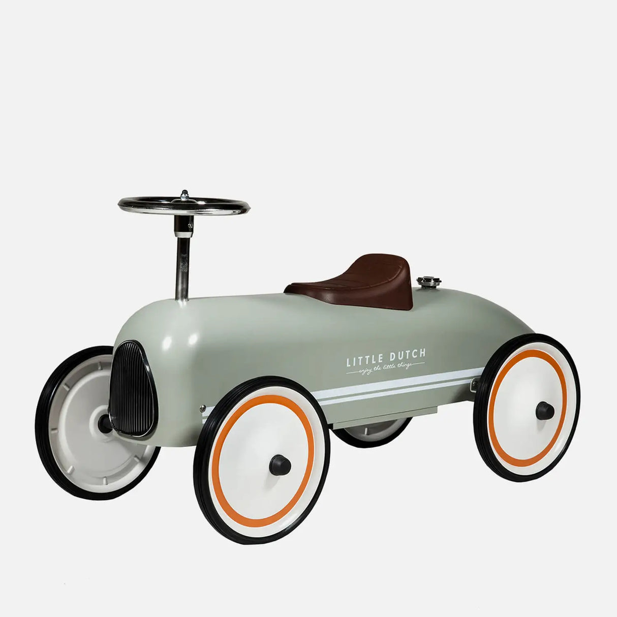 Retro Roller Ride on Car - Olive Green