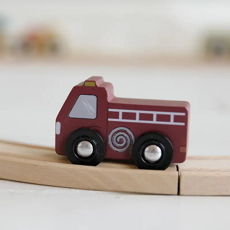 Wooden Vehicle Set Railway Train Extension