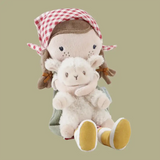 Cuddle Doll Farmer Rosa with Sheep - 35cm