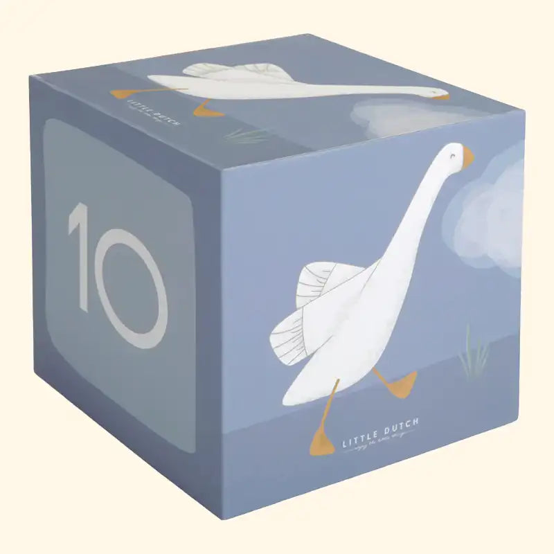 Building Cube Blocks Cardboard - Little Goose