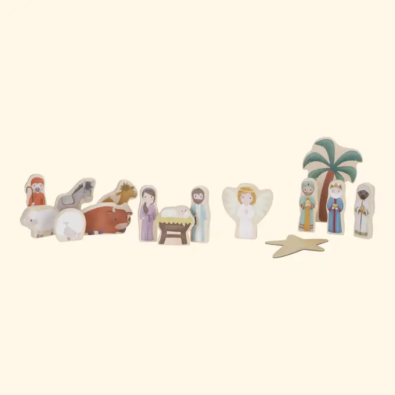 Christmas Nativity Scene Playset