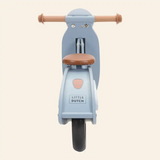 Wooden Balance Bike Scooter - Blue