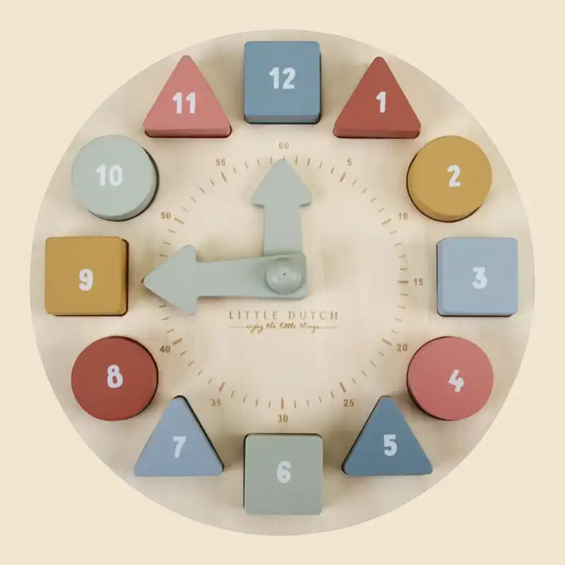 Teaching Puzzle Block Clock