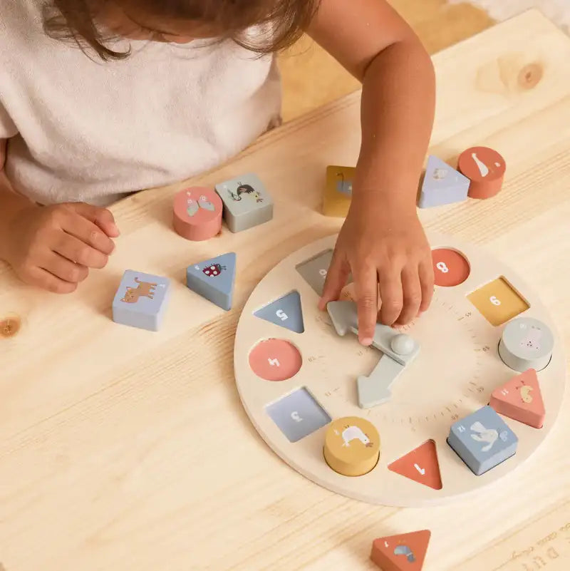 Teaching Puzzle Block Clock