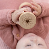 Sensory Baby Rain Rattle - Flowers & Butterflies