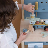 Wooden Workbench, Drill and Toolbelt DIY Tool Bundle