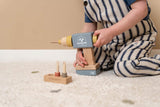 Wooden Workbench, Drill and Toolbelt DIY Tool Bundle