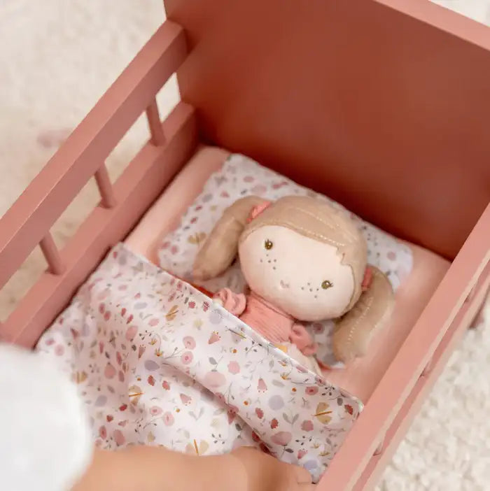 Wooden Doll Cot Bed