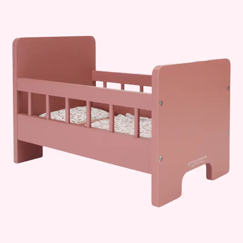 Wooden Doll Cot Bed