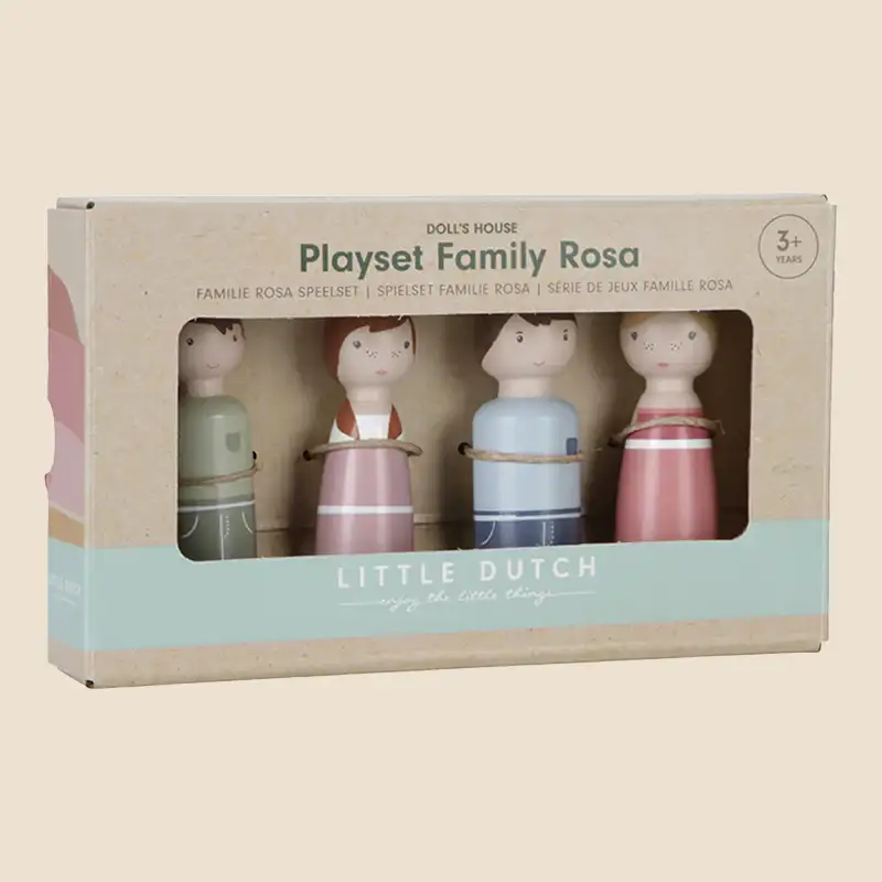 Doll's house Family Peg Doll Set - Rosa