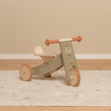 Wooden Balancing Tricycle - Olive