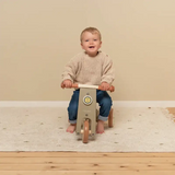 Wooden Balancing Tricycle - Olive