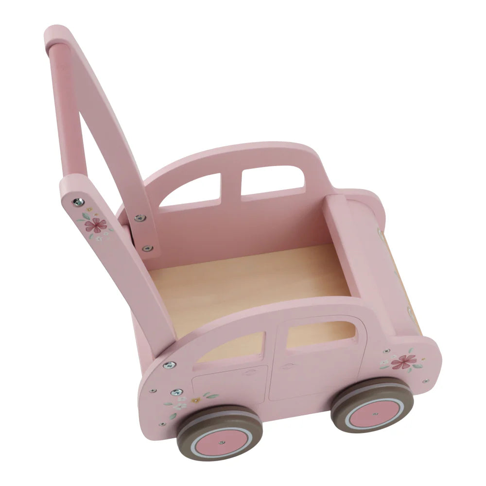 Pink push along walker cheap