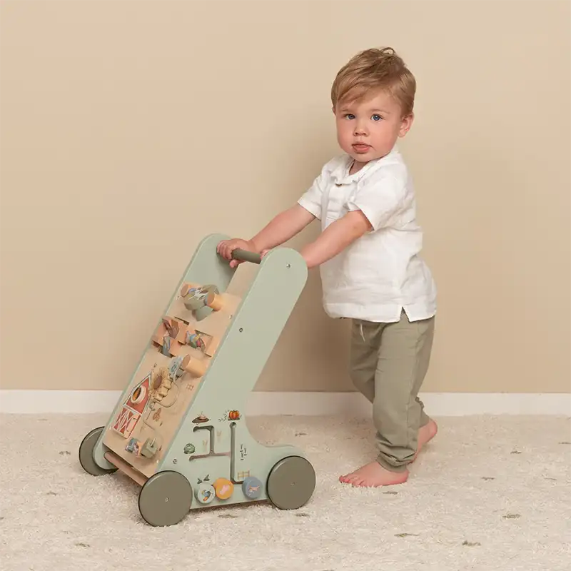 Little Dutch Multi Activity Baby Walker Little Farm Zidar Kid