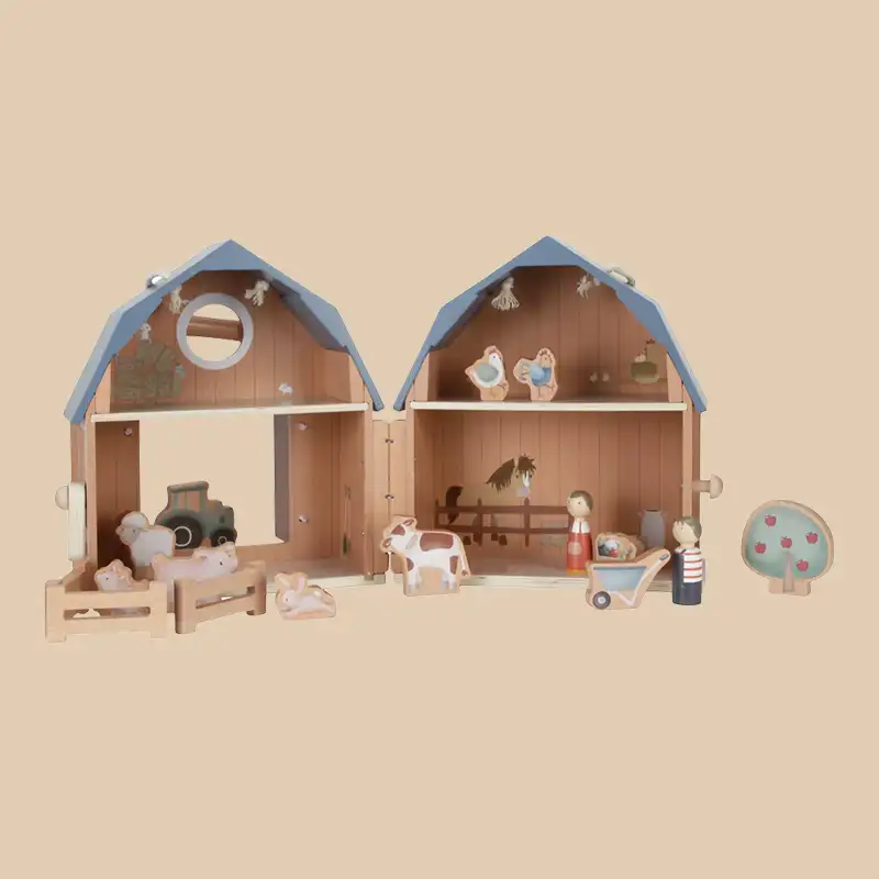 Little Farm Doll House Set