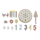 Wooden Birthday Cake Play Food Pink