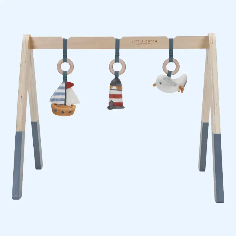 Wooden Play Activity Baby Gym - Sailor Bay (Excludes Mat)