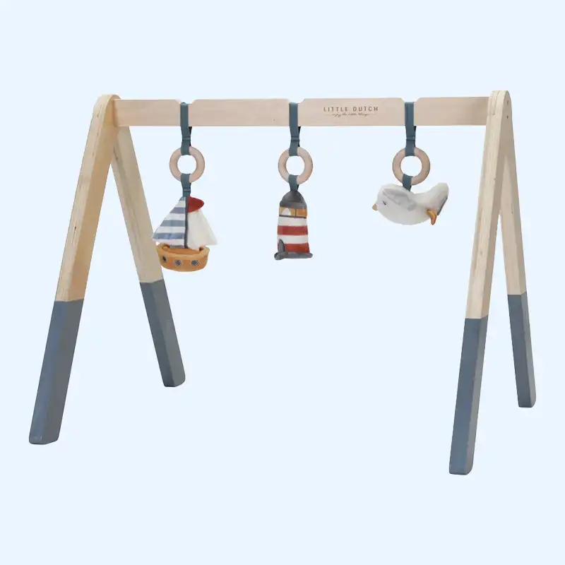 Wooden Play Activity Baby Gym - Sailor Bay (Excludes Mat)