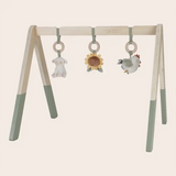 Wooden Play Activity Baby Gym - Little Farm (Excludes Mat)