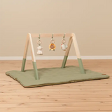 Wooden Play Activity Baby Gym - Little Farm (Excludes Mat)