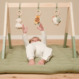 Wooden Play Activity Baby Gym - Little Farm (Excludes Mat)