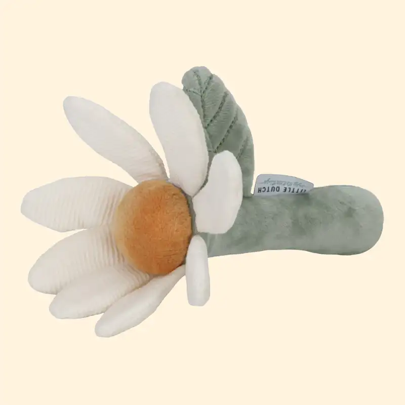 Soft & Sensory Baby Flower Rattle