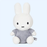 Miffy Bunny Cuddle Soft and Fluffy 25cm Rattle - Blue