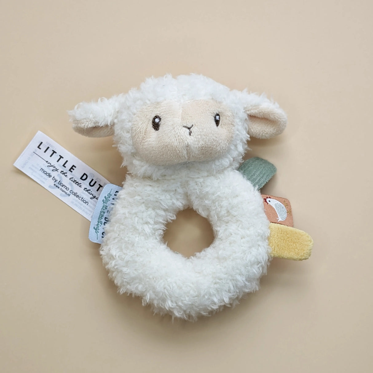 Soft & Sensory Baby Rattle - Little Farm Sheep