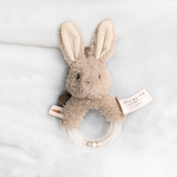 Soft & Sensory Baby Ring Rattle - Baby Bunny