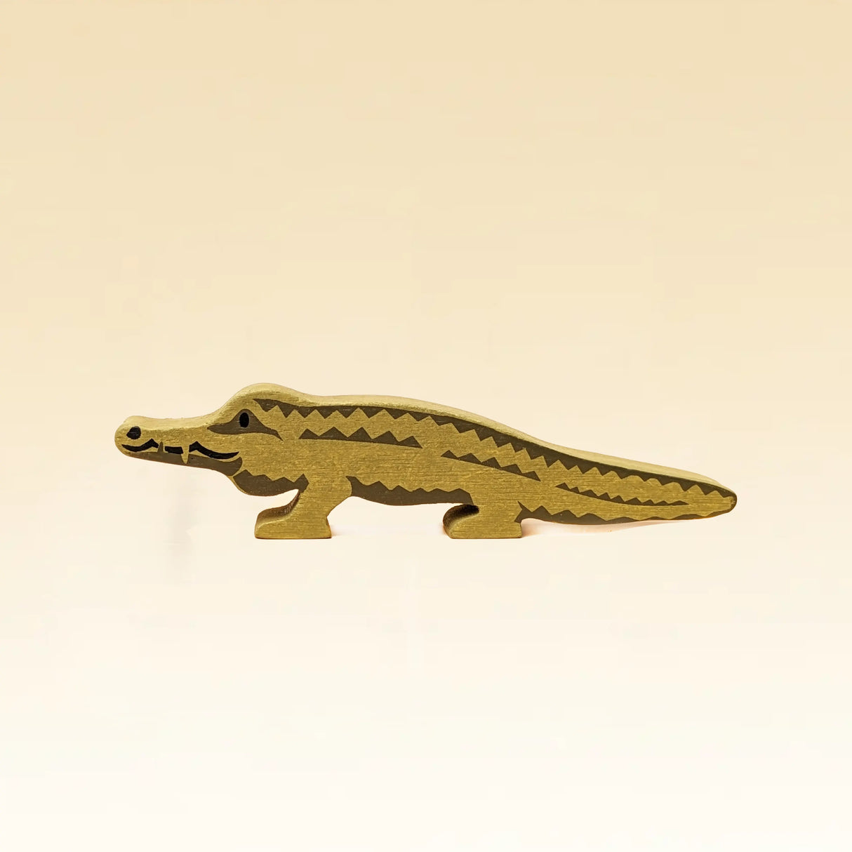 Wooden Safari Animals - Crocodile