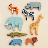 Wooden Safari Animals - Giraffe