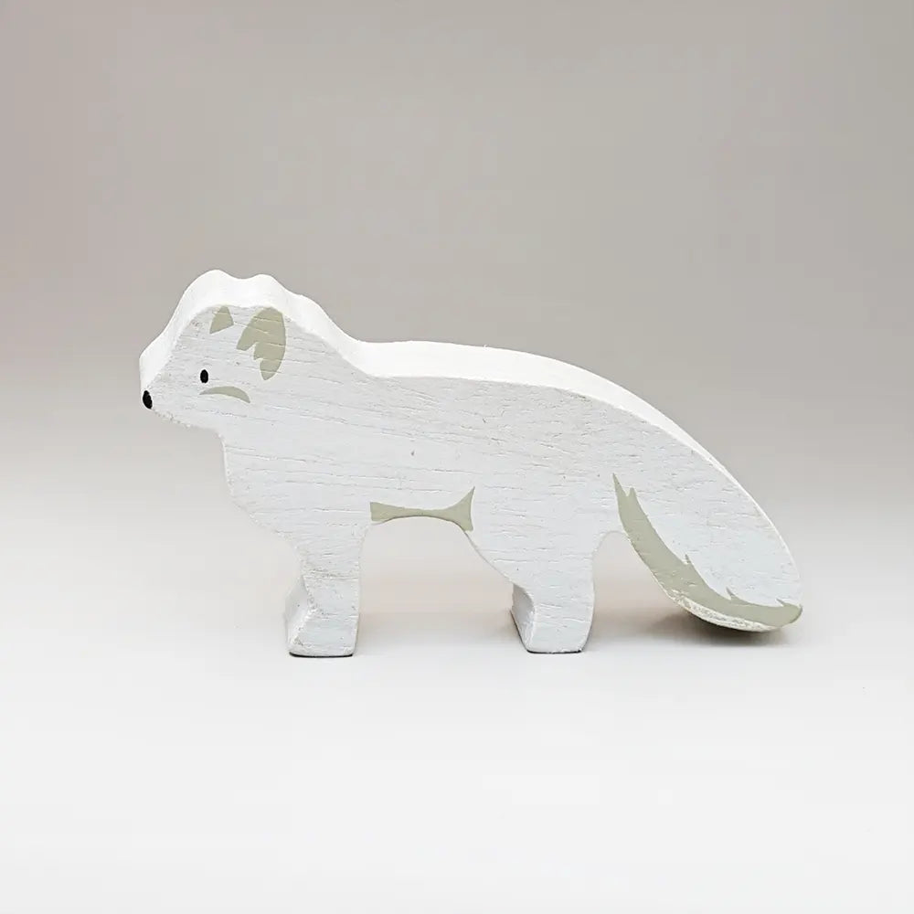 Wooden Polar Animals - Arctic Fox