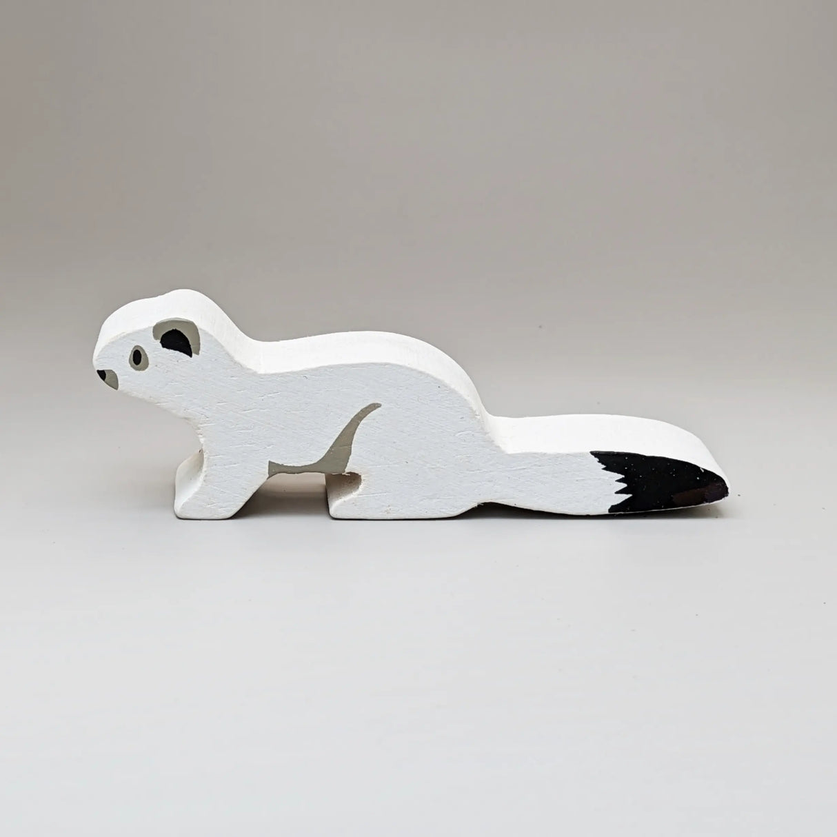 Wooden Polar Animals - White Stoat