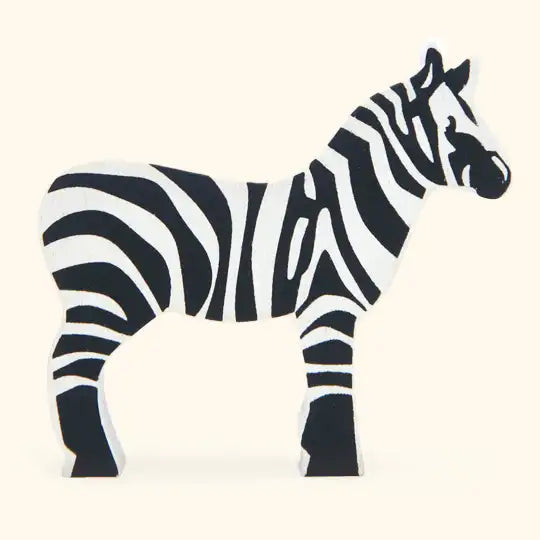 Wooden Safari Animals - Zebra