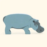 Wooden Safari Animals - Hippopotamus