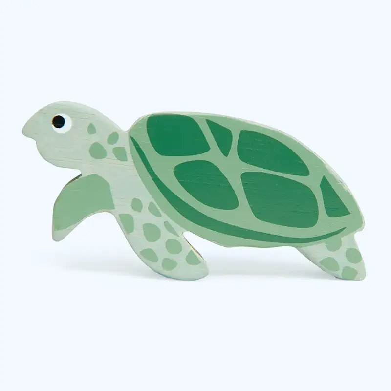 Wooden Coastal Animal - Sea Turtle