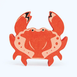 Wooden Coastal Animal - Sea Crab