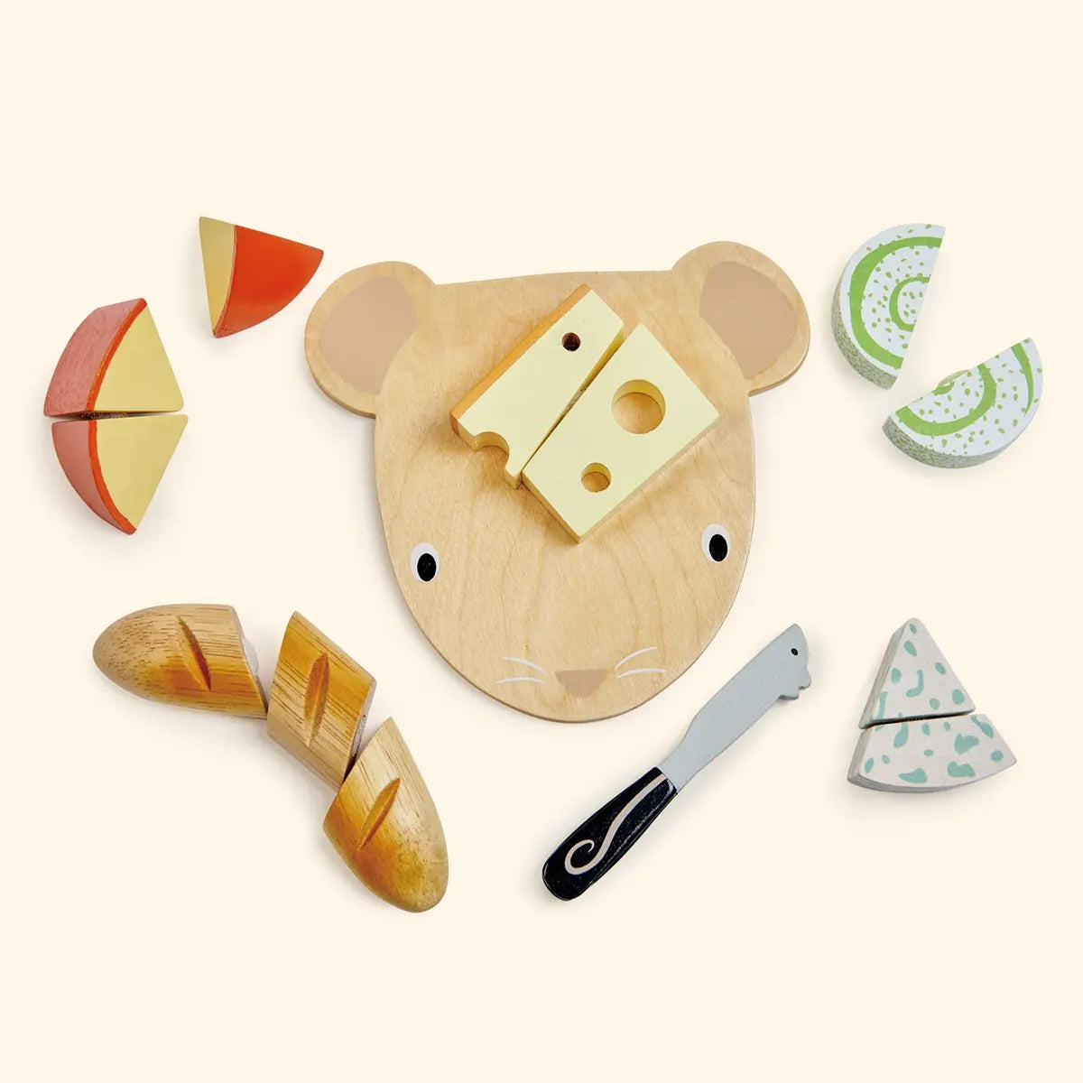 Cheese Chopping Board Wooden Toy