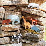 Wooden Safari Animals - Zebra