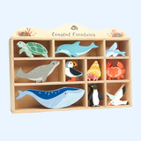 Wooden Coastal Animal - Whale