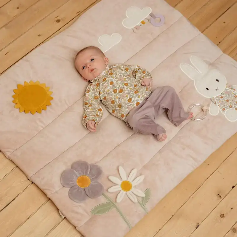 Miffy Playpen Mat Vintage Little Flowers