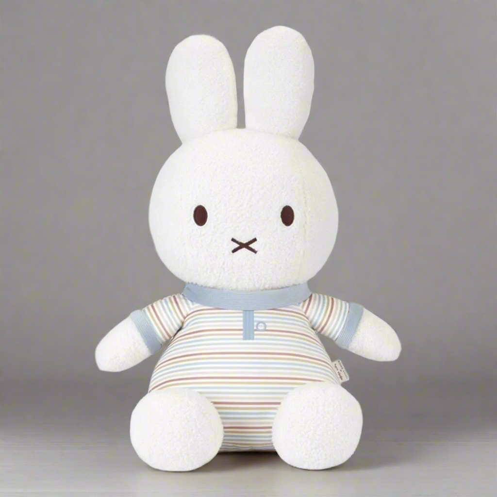 Miffy peluche Vintage Sunny Stripes 25 cm. - Little Dutch