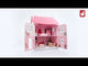 Wooden Doll House with Furniture
