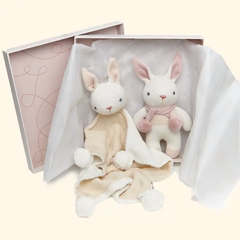 Baby Threads Cream Bunny Baby Gift Set