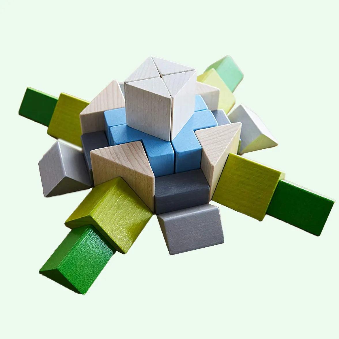 3D Wooden Block Mosaic Arranging Game - Zidar Kid