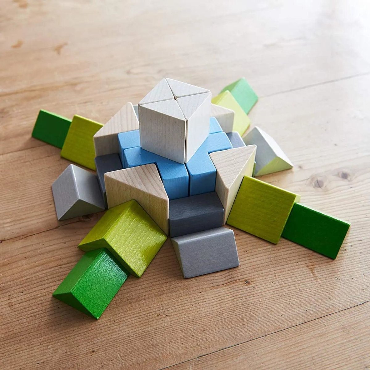 3D Wooden Block Mosaic Arranging Game - Zidar Kid