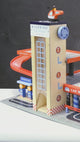 Wooden Blue Bird Service Station Garage