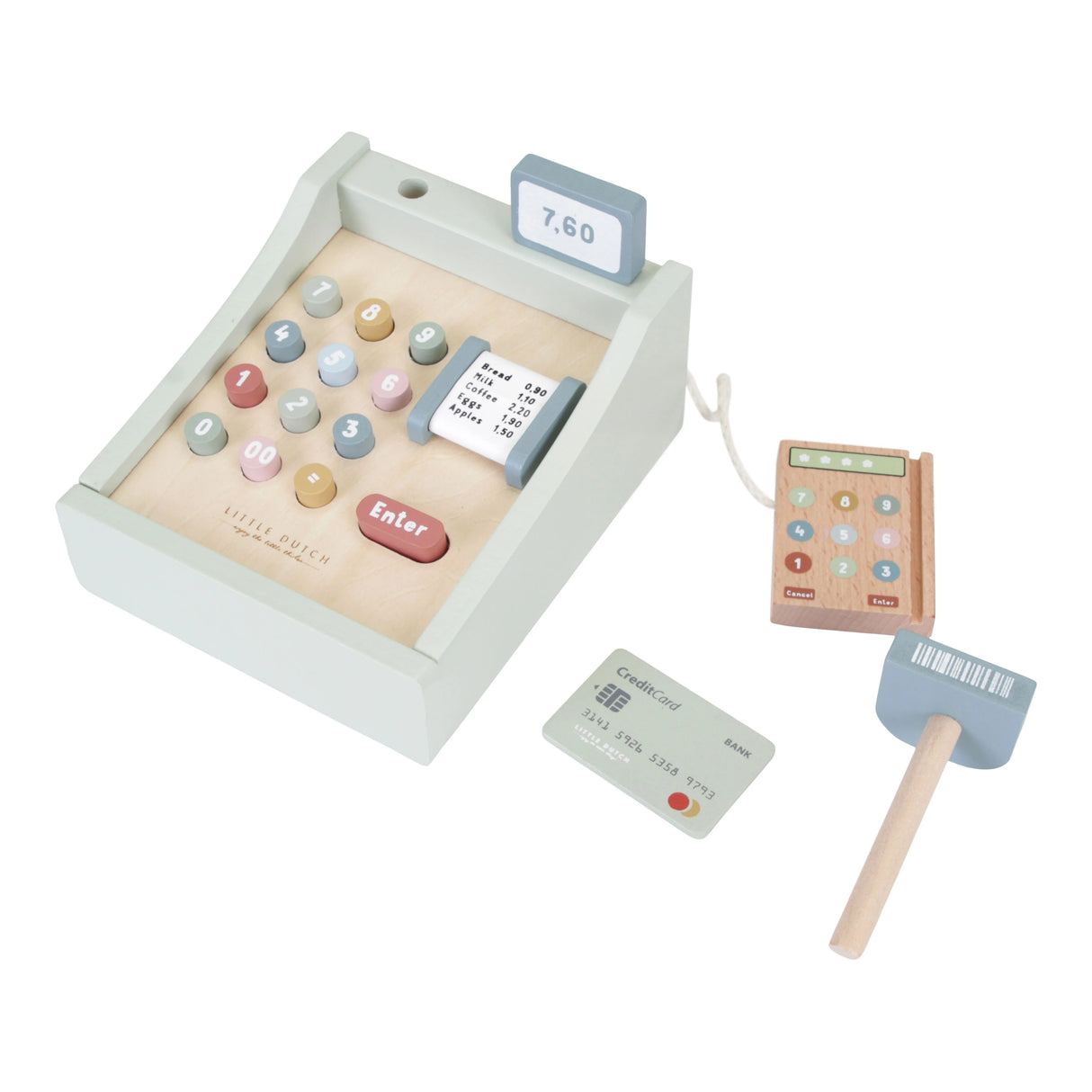 Little tikes discount cash register scanner